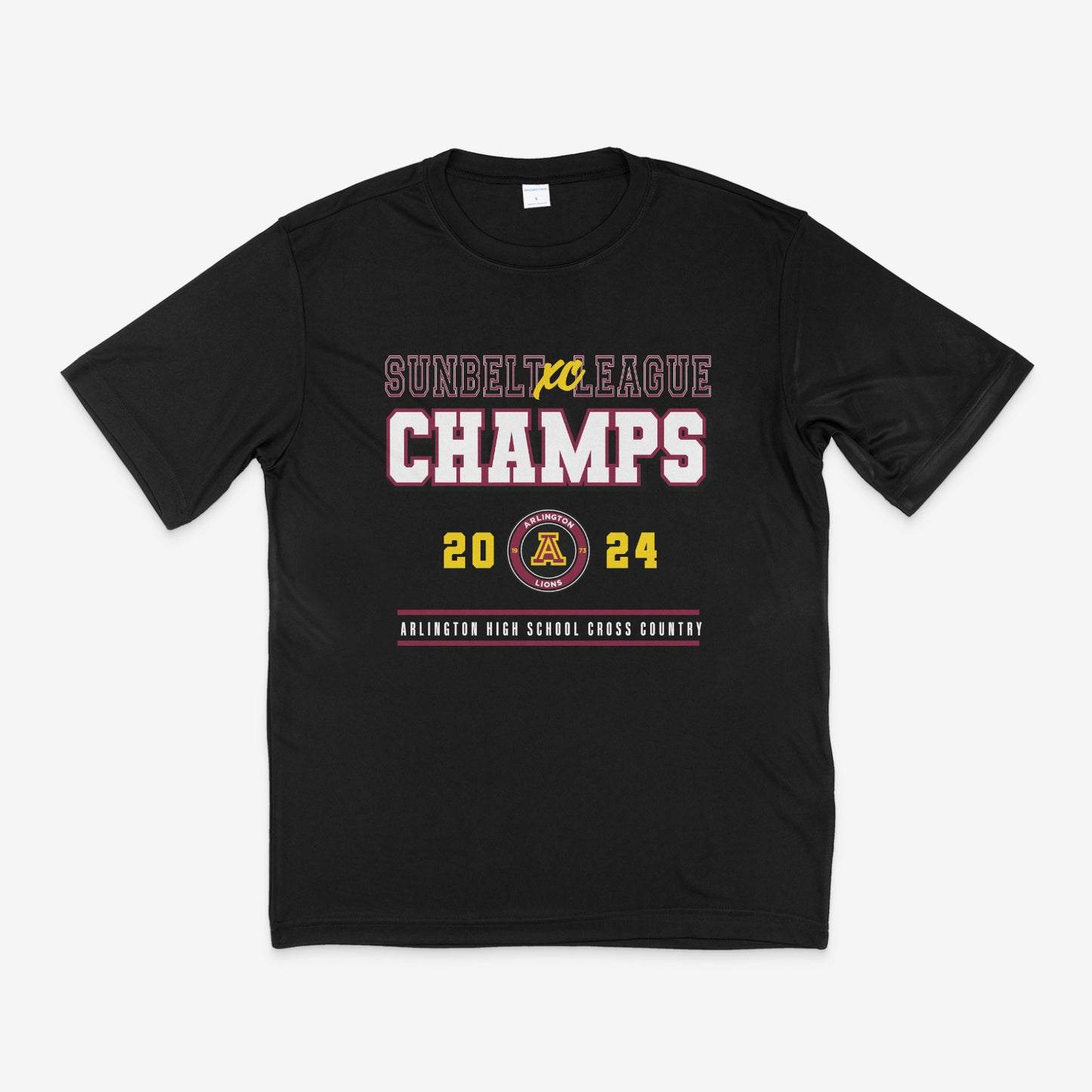 Arlington High School XC League Championship T-Shirt
