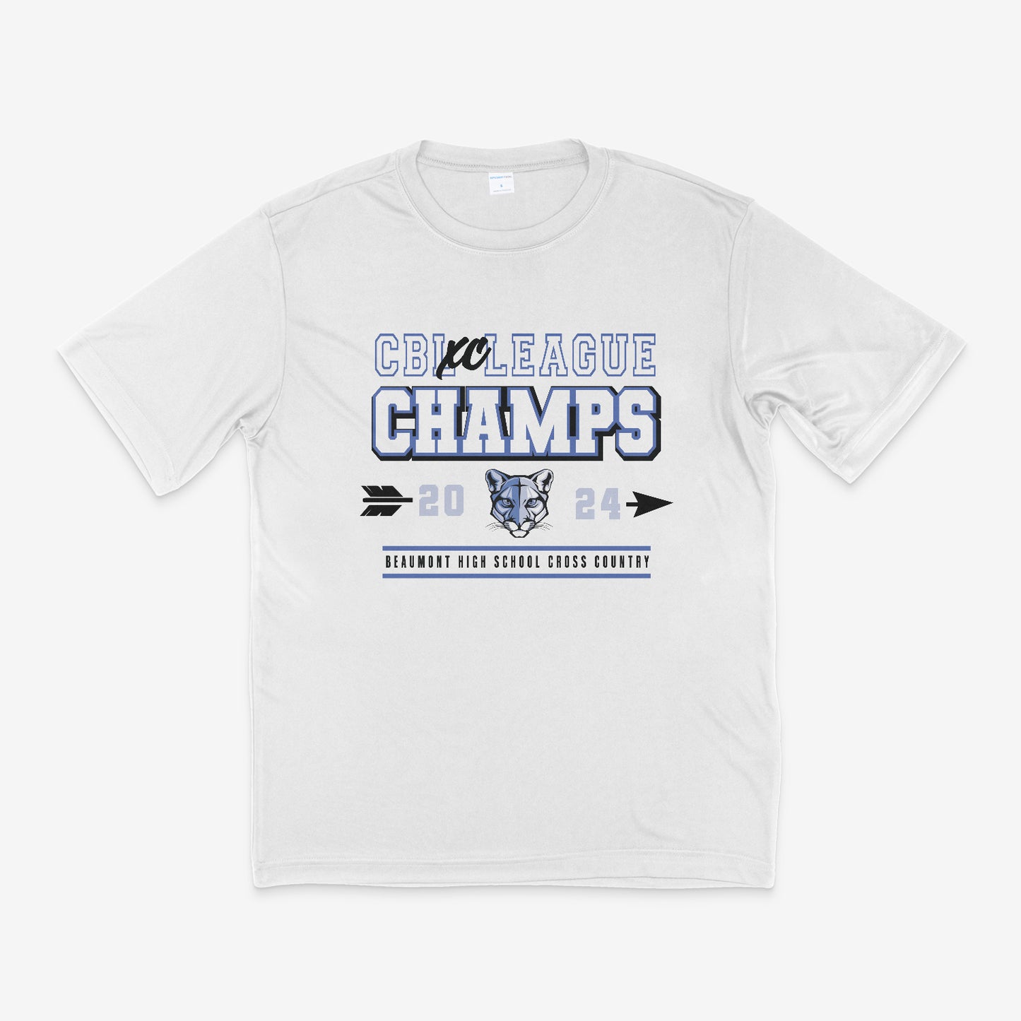 Beaumont High School XC League Championship T-Shirt