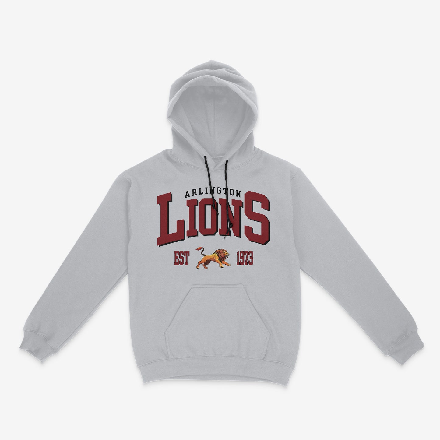 Arlington Lions Retro Designed Hoodie