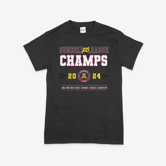 Arlington High School XC League Championship T-Shirt