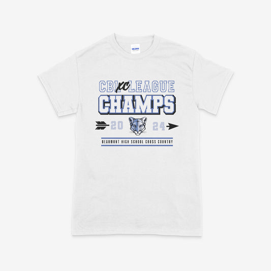 Beaumont High School XC League Championship T-Shirt