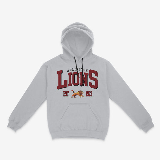 Arlington Lions Retro Designed Hoodie